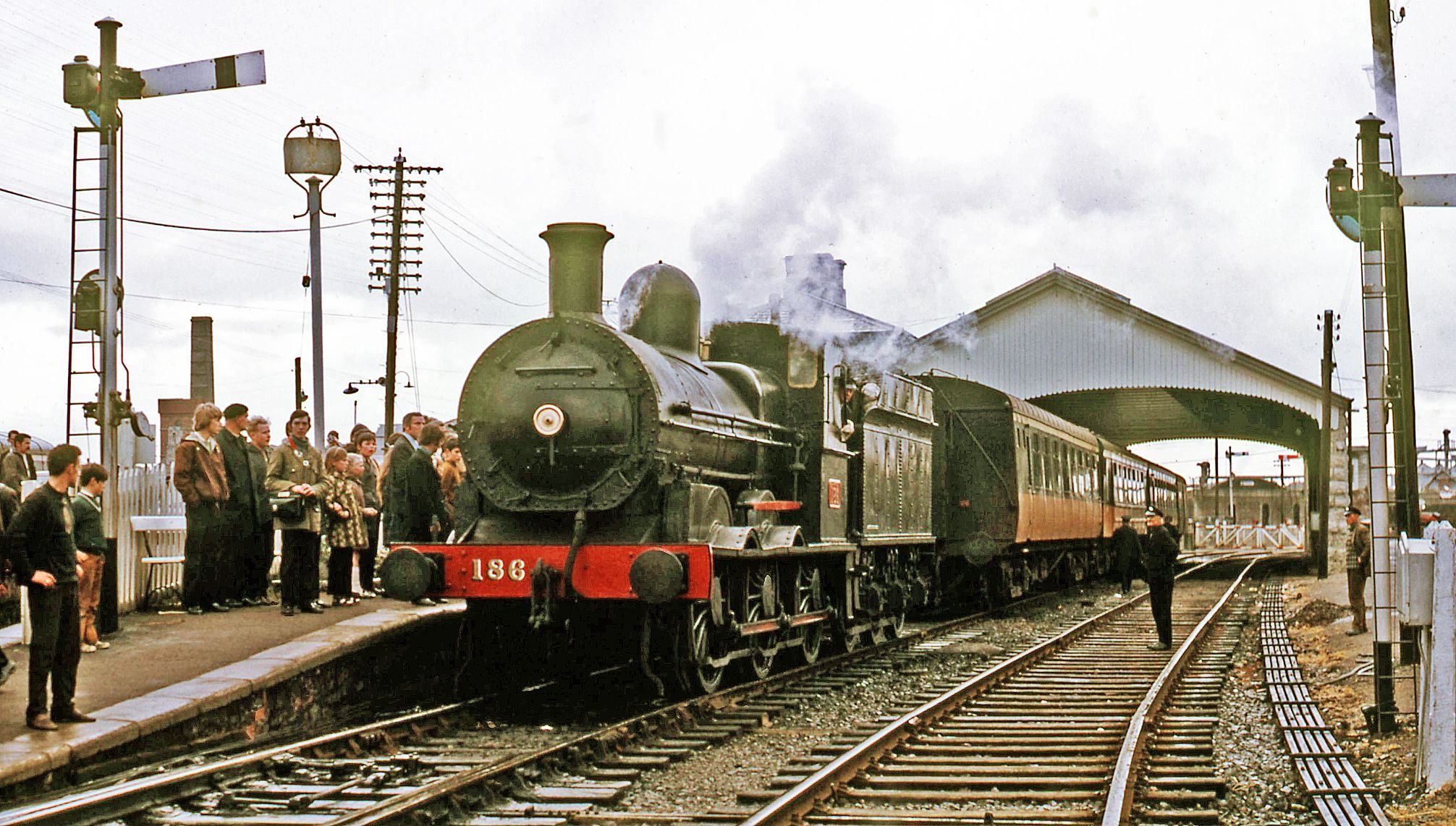 North Kerry Railtour (1972) - (Courtesy Whitehead Railway Museum)