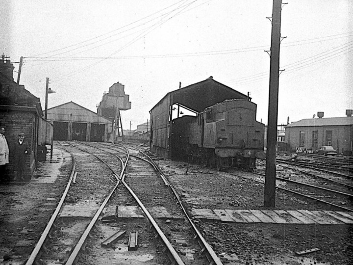 27/7/1970: No.4 at a desolate York Road depot after the official end of steam earlier that year. (D. Taggart)