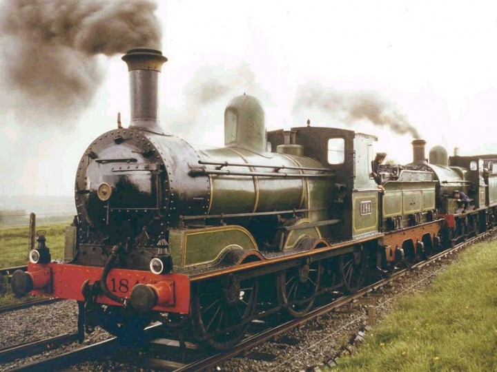  May 1979: No.184 (with No.186) on the 'Croagh Patrick' to Westport railtour. (B. Pickup)