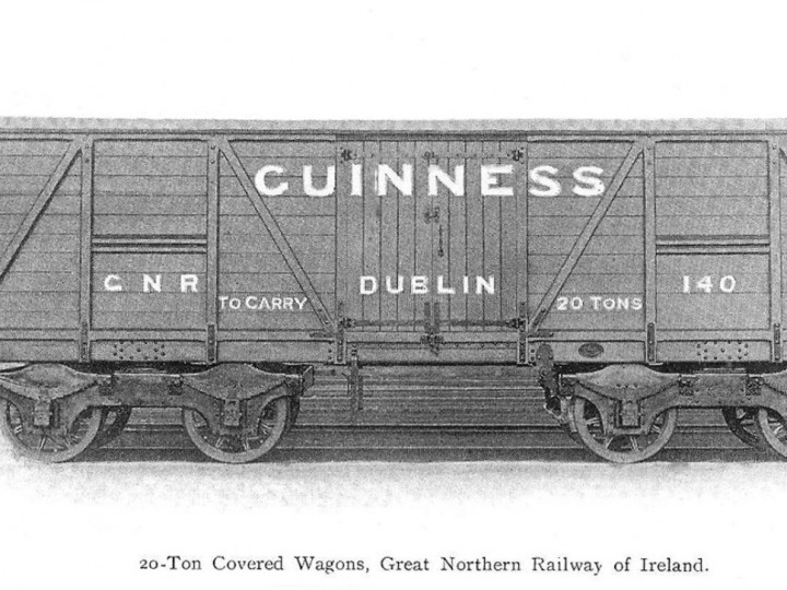 1904: The first Guinness Van, 140 in the Railway Engineer for March 1904, page 91.
