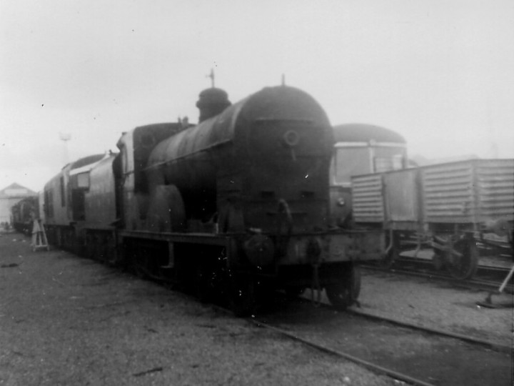 27/10/1967: No.311 languishing at Inchicore. (J. Faris)