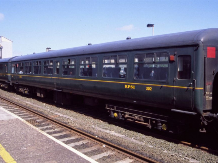 11/5/2012: At Coleraine with the 'North Atlantic' diesel railtour. (N. Knowlden)