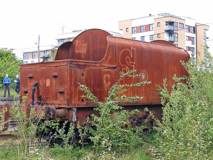 9/5/2008: GNR(I) tender 43 at Mullingar. (C.P. Friel)