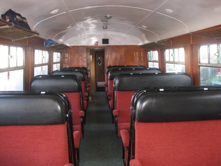 3/10/2010: The interior of 1419, showing its 2+3 seating arrangement. (G.Owens)