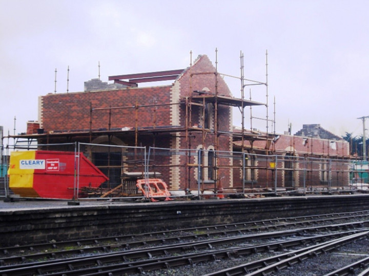 6/1/2013: The new year saw the building taking a definite shape.