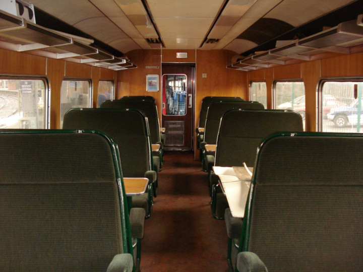 16/3/2013: The obvious Irish Rail interior of 303.