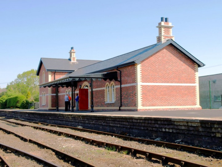 6/6/2013: The newly-completed station.