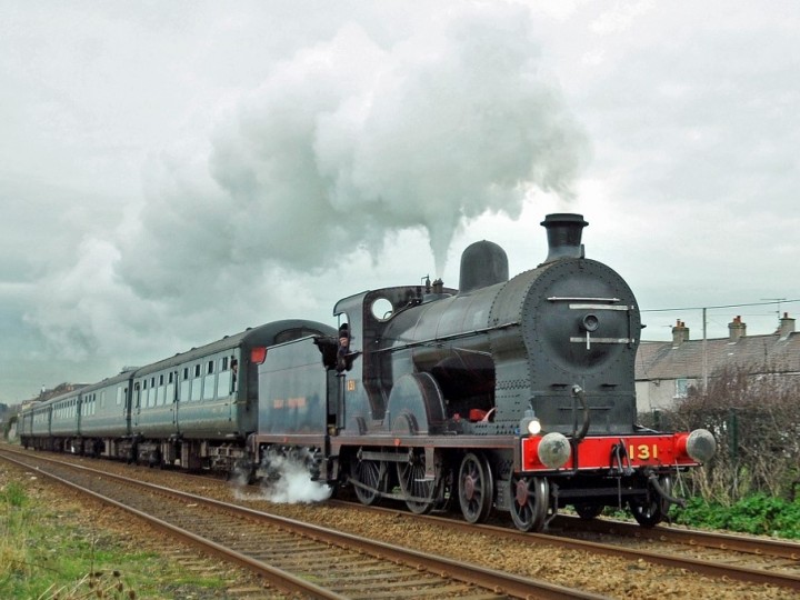 19/11/2017: No.131 on its second day of test runs. Seen here after Downshire on the return from Belfast. (C.P. Friel)