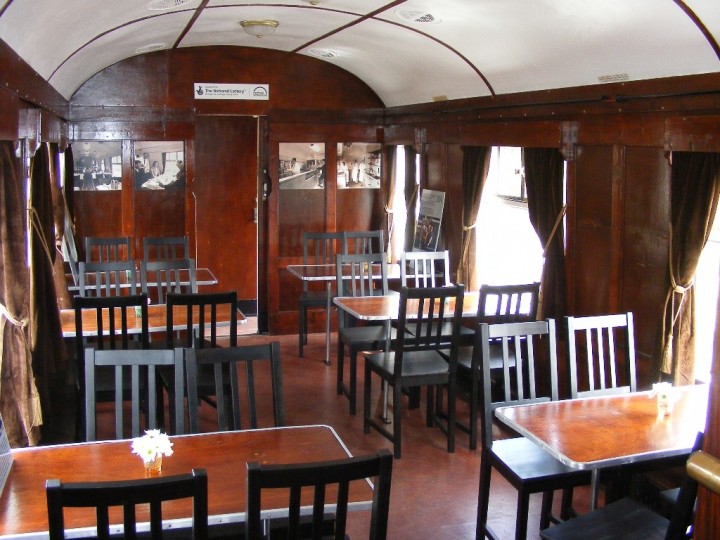 The dining car's conversion and restoration was completed by August 2010.
The official launch was held on 25th August.