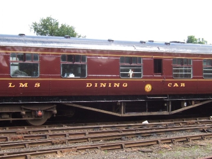 87 freshly out-shopped from Whitehead in August 1983. It was intended at the time to eventually have an entire train in LMS NCC livery. Circumstances conspired against this ever happening, but a number of RPSI coaches were turned out in this handsome livery.