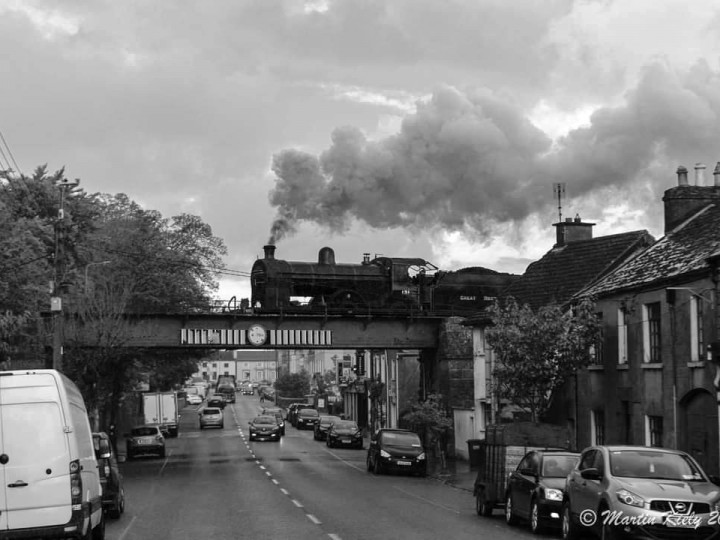 6/5/2023: At Gort with the Steam Dreams train from Galway to Limerick. (M. Kiely)