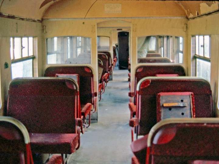 14/3/1981: The passenger interior. (C.P. Friel)