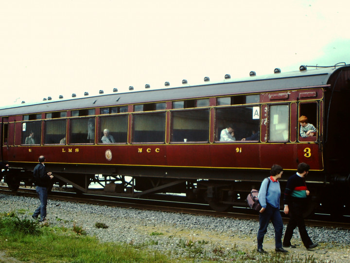 11/5/1991: 91 in Wexford on the 'Decies' tour. (M. Birchenough)