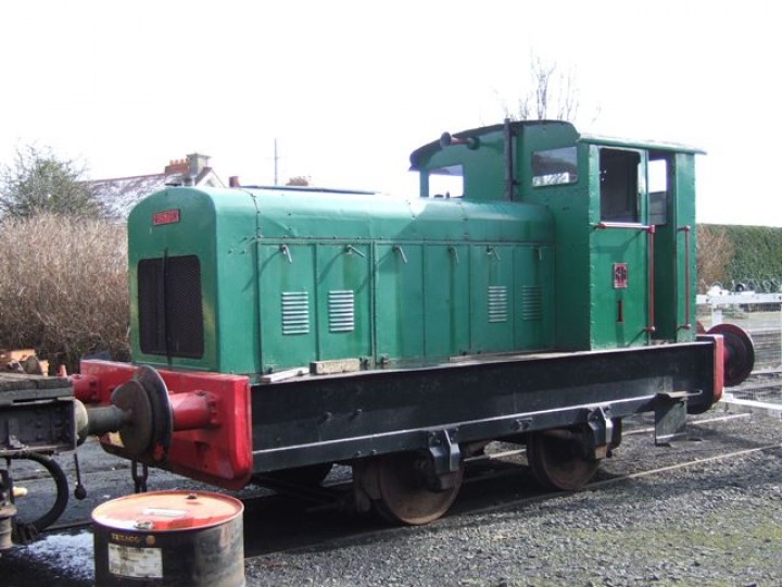 The 'Carlow' diesel at Whitehead in 2006. (M.Walsh)