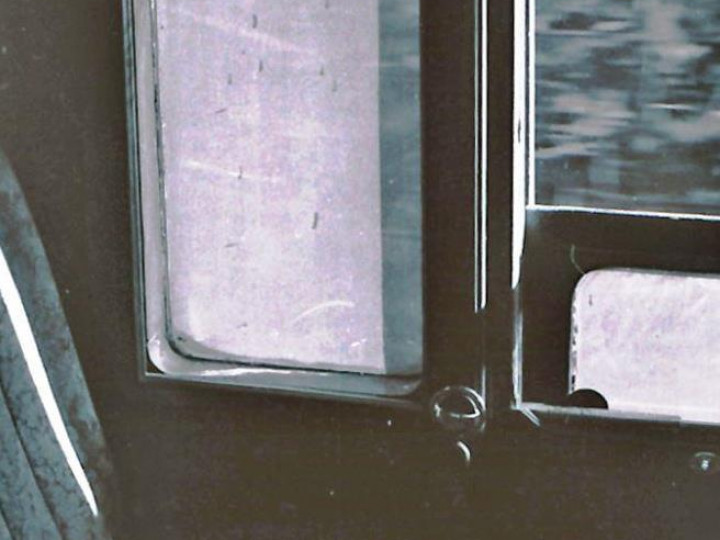 1969: Smoking compartment. The carriage is on the move on the daily transfer between Heuston and Inchicore. (M.H.C. Baker)