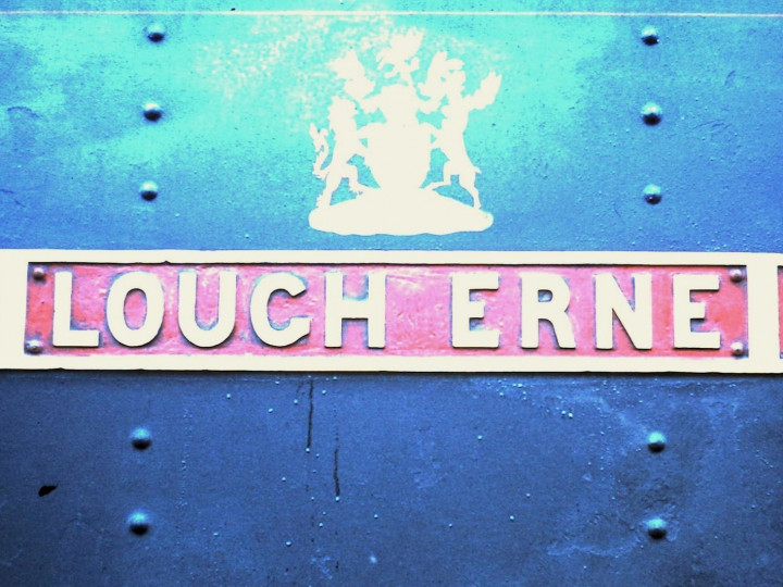 23/3/1968: The nameplate, shot while working the 'Olderfleet' railtour. (D. Cooke)