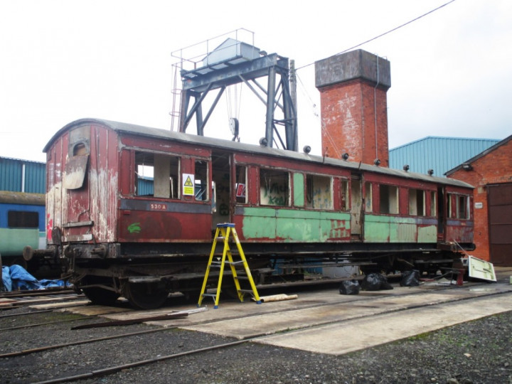 20/8/2022: 837 having its interior cleaned out.