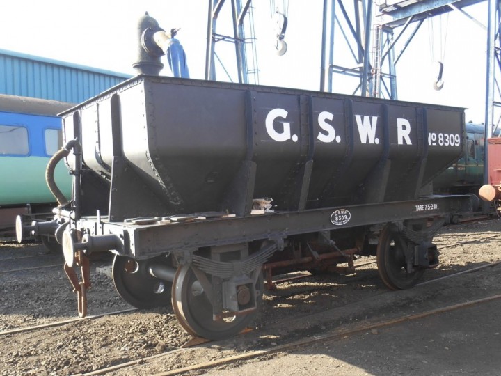 8309 in all its restored glory before entering the Museum for display.