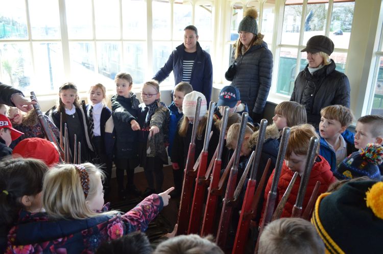 School Trip to Whitehead Railway Museum